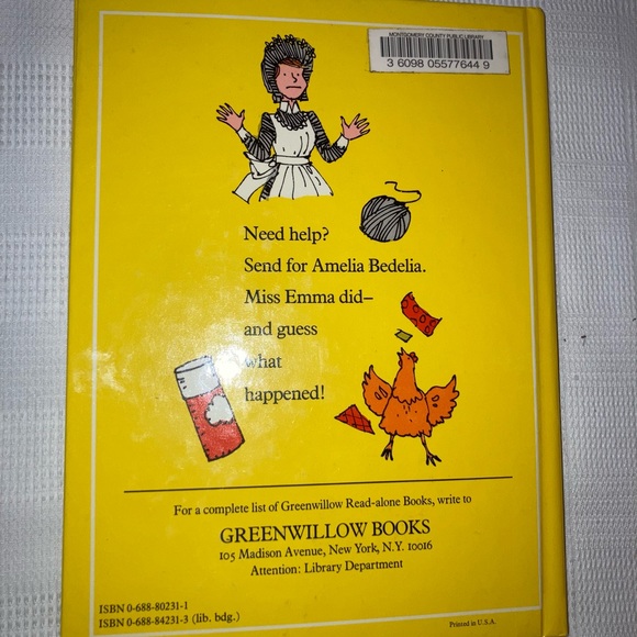 'Amelia Bedelia Helps Out' (MISPRINT BOOK) - Picture 8 of 9